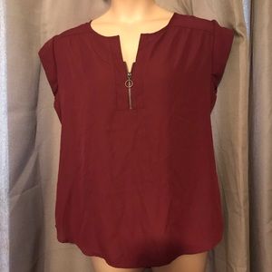 Dark Maroon tee shirt